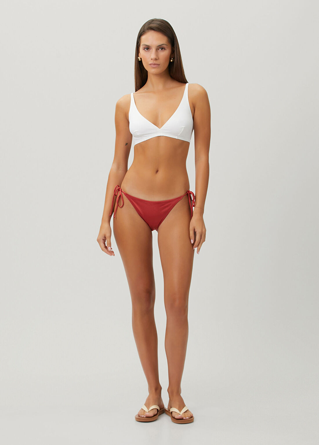 MC2 (Saint Barth) Kiremit Bağcıklı Bikini Altı