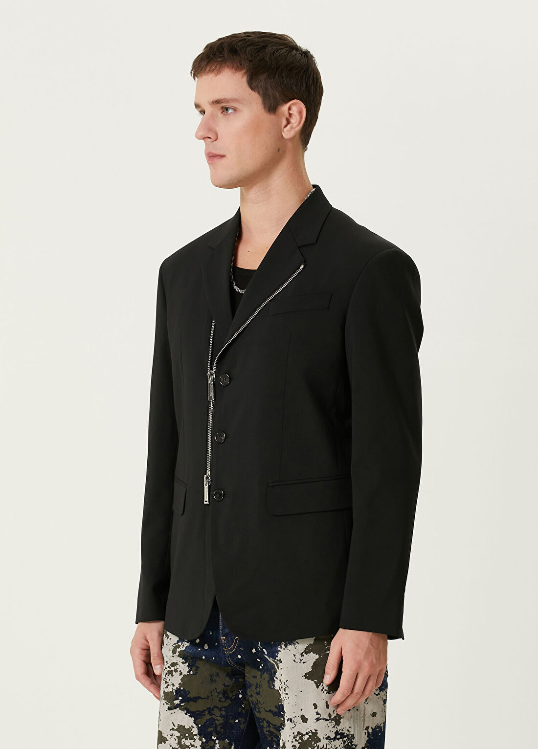 Dsquared2 Headquarter Siyah Yün Ceket görsel 3