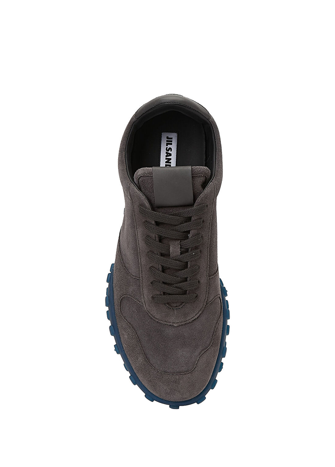 Jil Sander Moon Kahverengi Erkek Deri Sneaker görsel 4