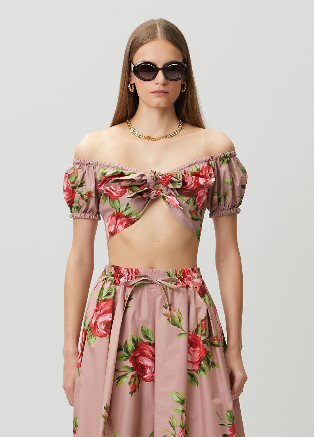 Dolce&Gabbana Kırmızı Siyah Bluz