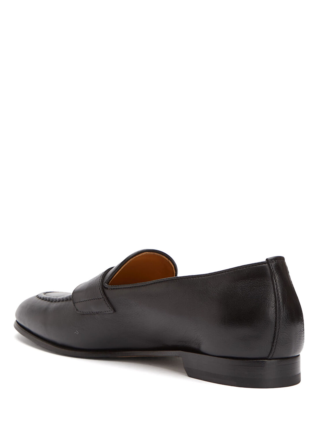 Kiton Siyah Erkek Deri Loafer görsel 3