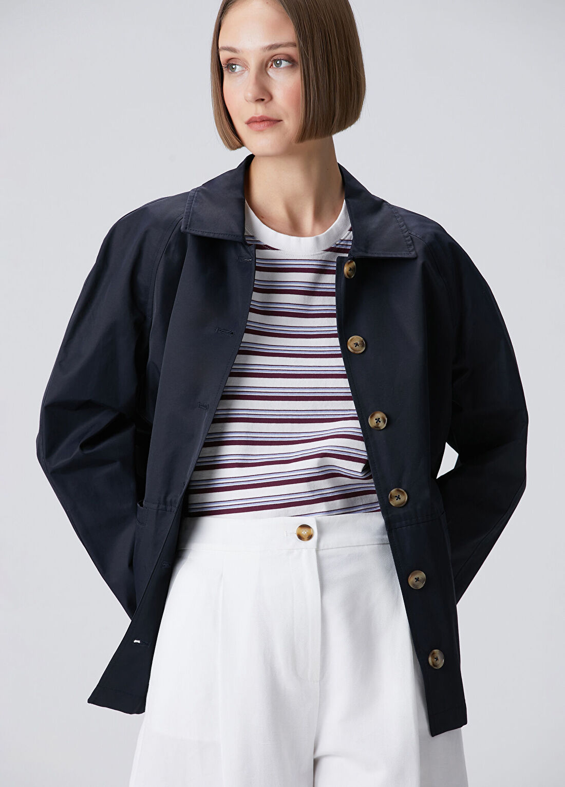 Beymen Collection Lacivert Teknik Mont