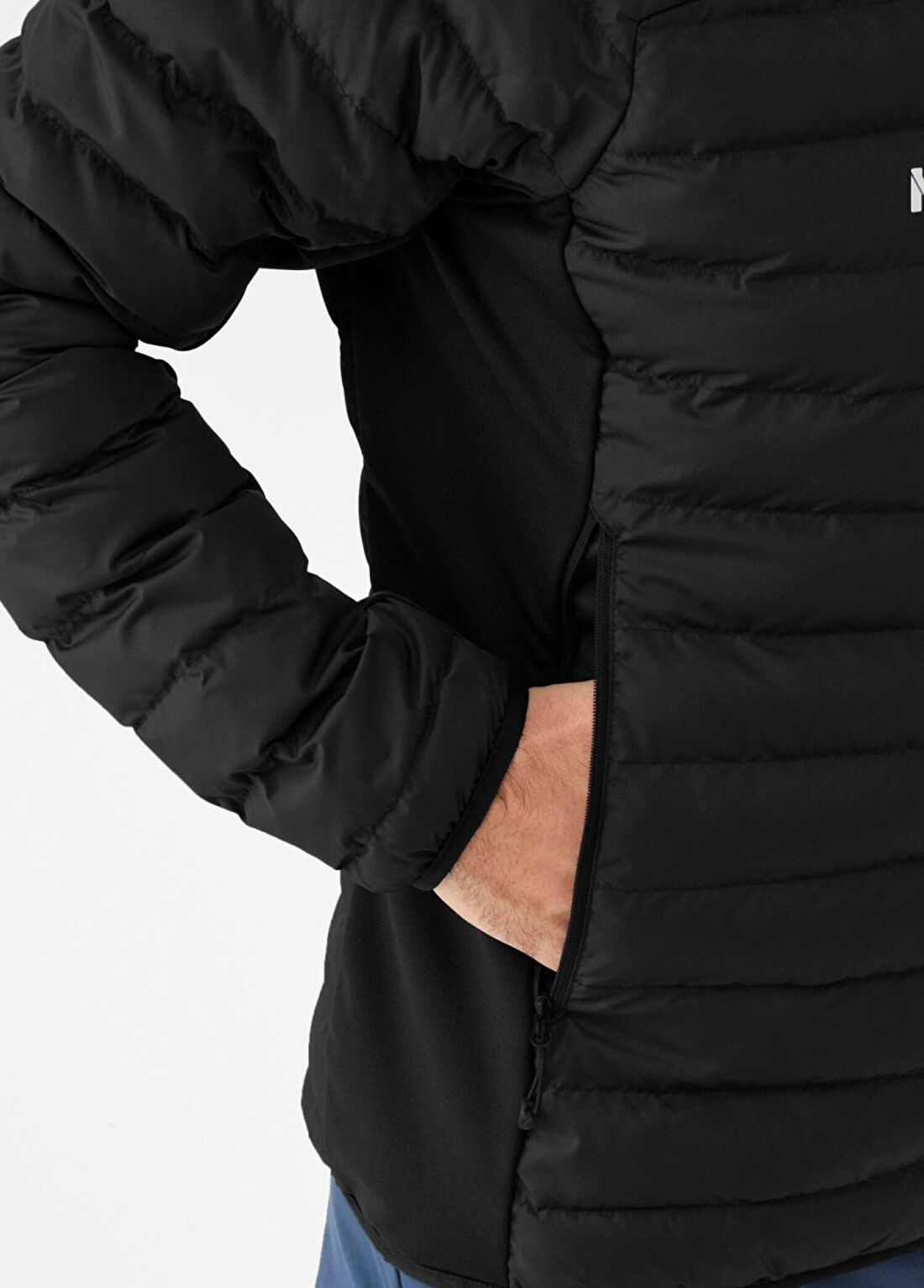 Millet Fitz Roy Siyah Kaztüyü Kapüşonlu Erkek Ceket MIV9883 N0247 görsel 2