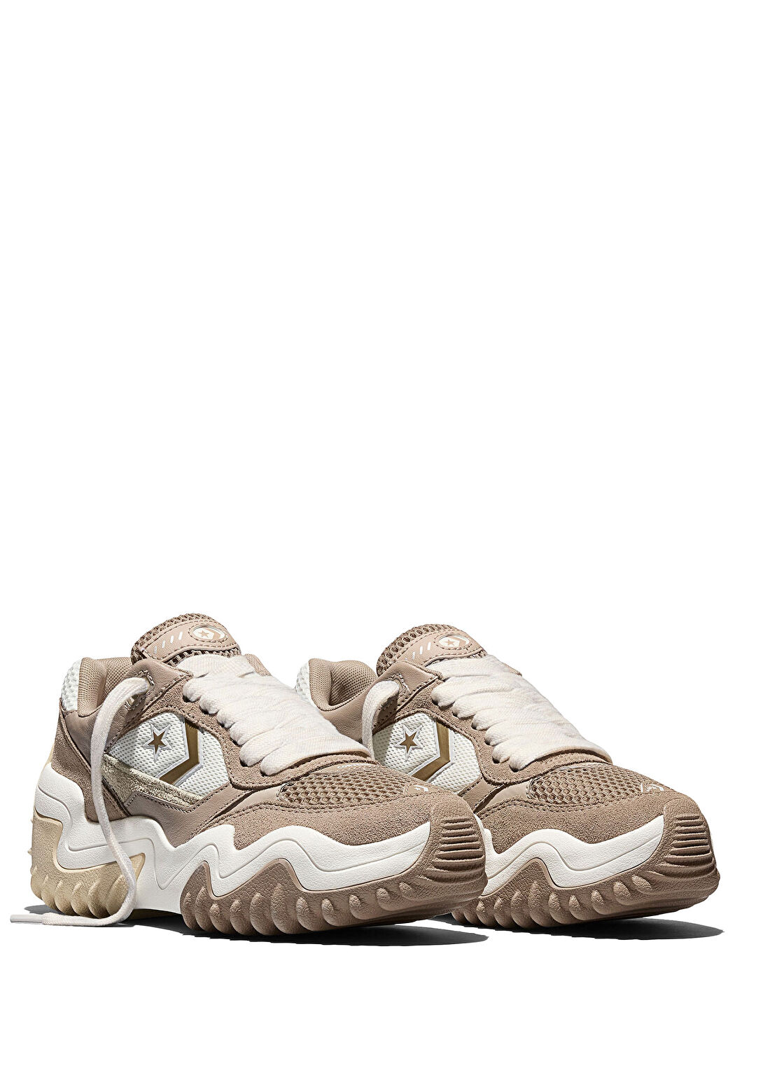 Converse Wave Motion Trainer Gri Deri Unisex Sneaker görsel 2