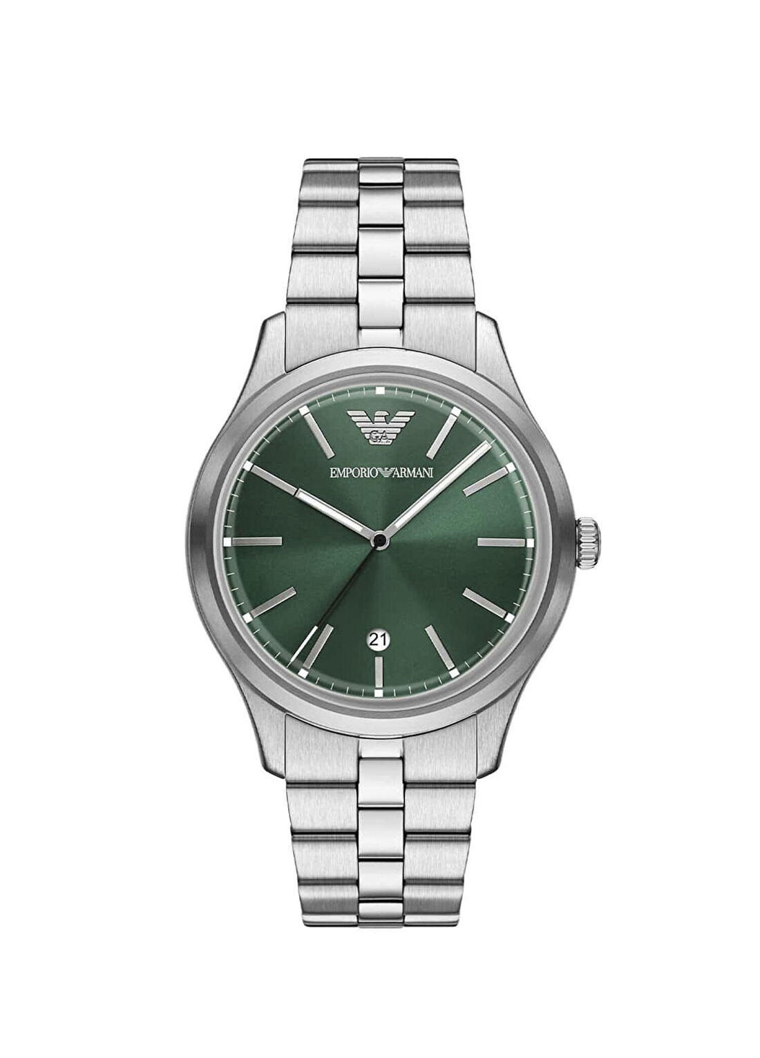 Emporio Armani AR11734 Metalik Gri Çelik Erkek Kol Saati