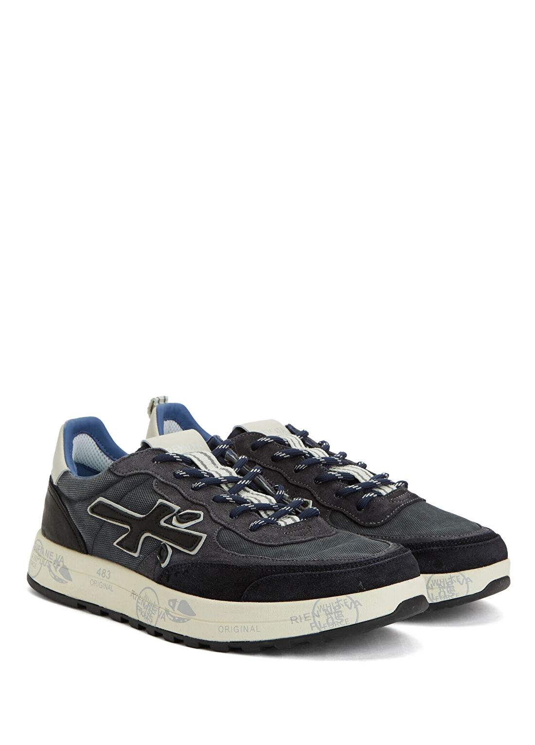 Premiata Nous Lacivert Erkek Sneaker görsel 2