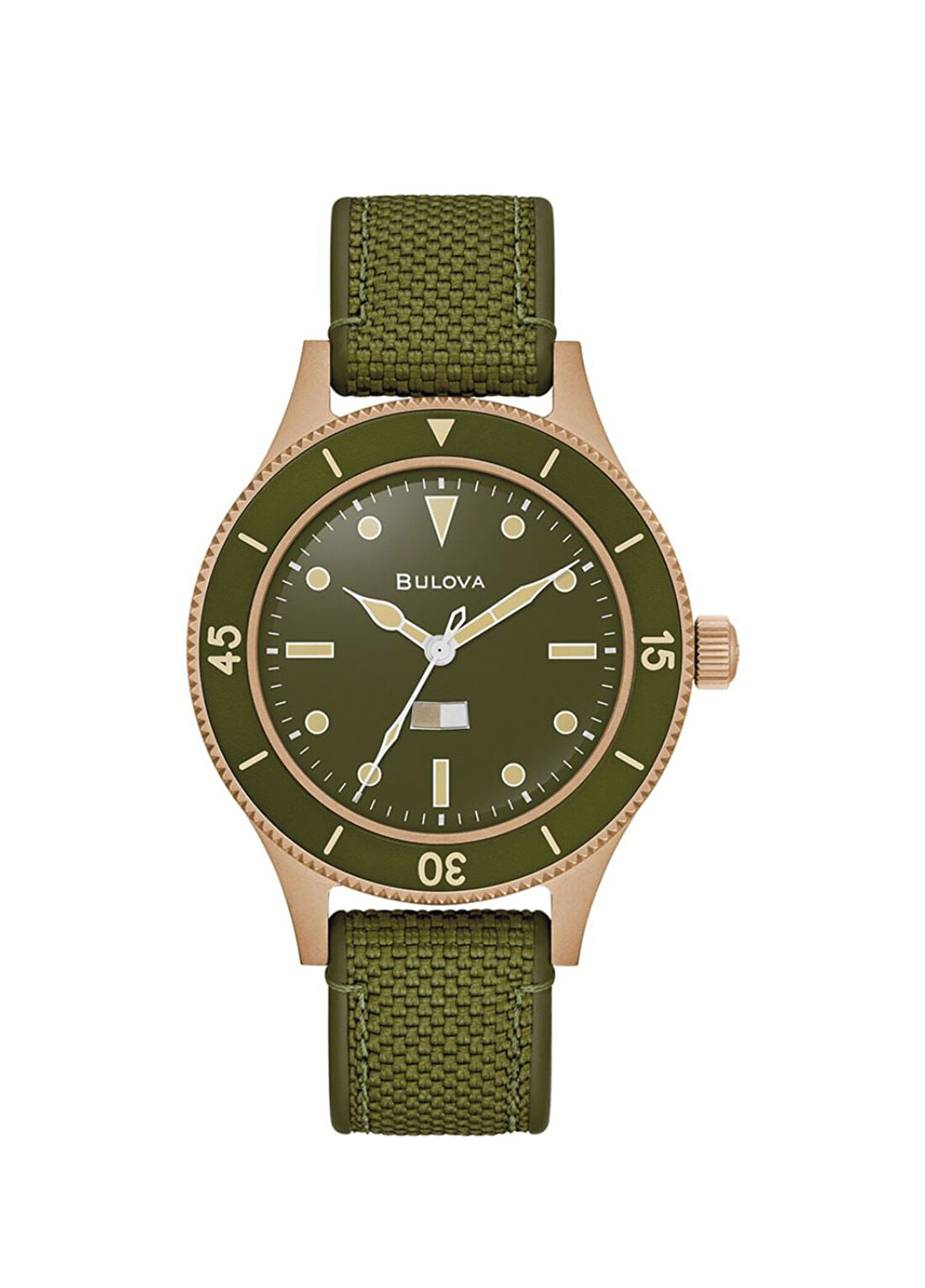 Bulova 98A324 Yeşil Erkek Kol Saati