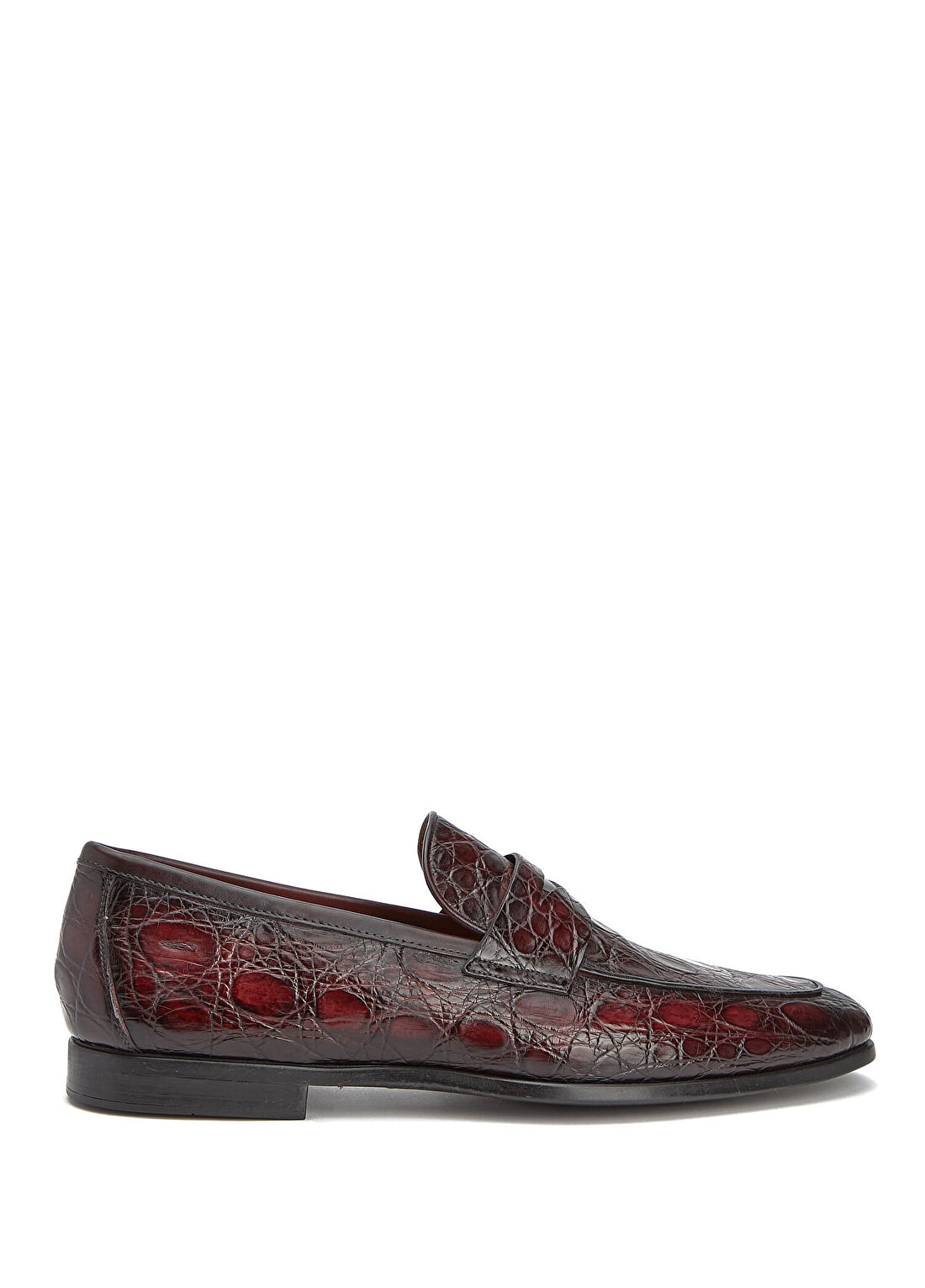 Magnanni Koyu Bordo Erkek Deri Loafer