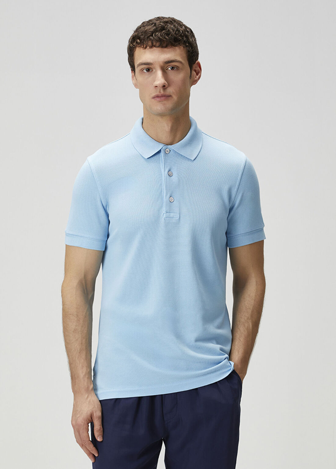 Tom Ford Turkuaz Polo Yaka T-shirt