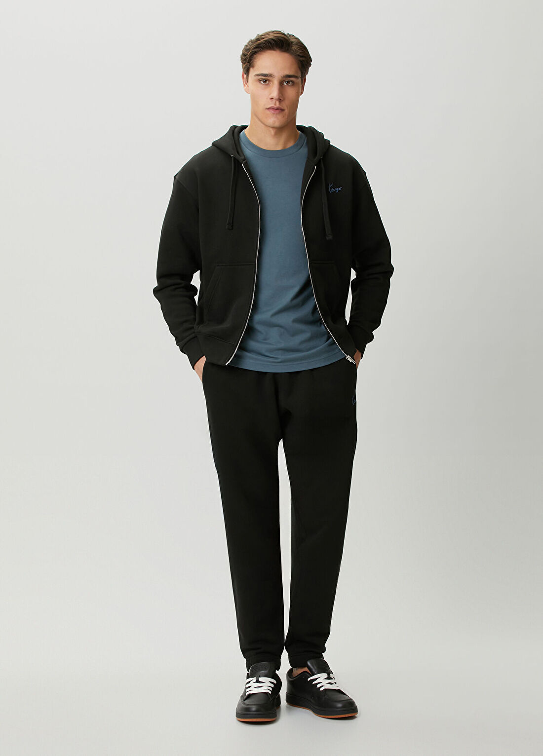 Kenzo Signature Siyah Jogger Eşofman Altı