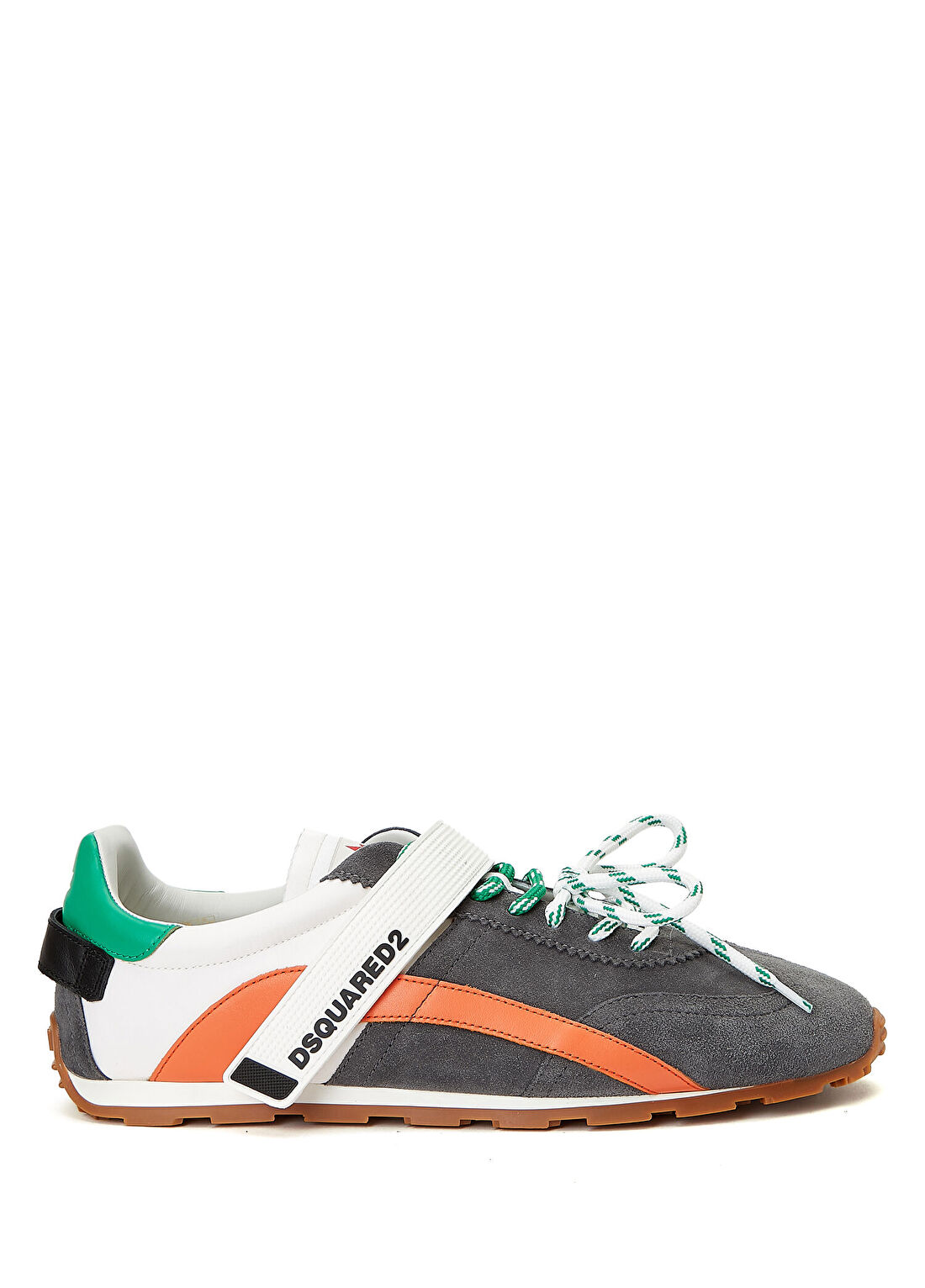 Dsquared2 DC-642 Beyaz Gri Erkek Deri Sneaker