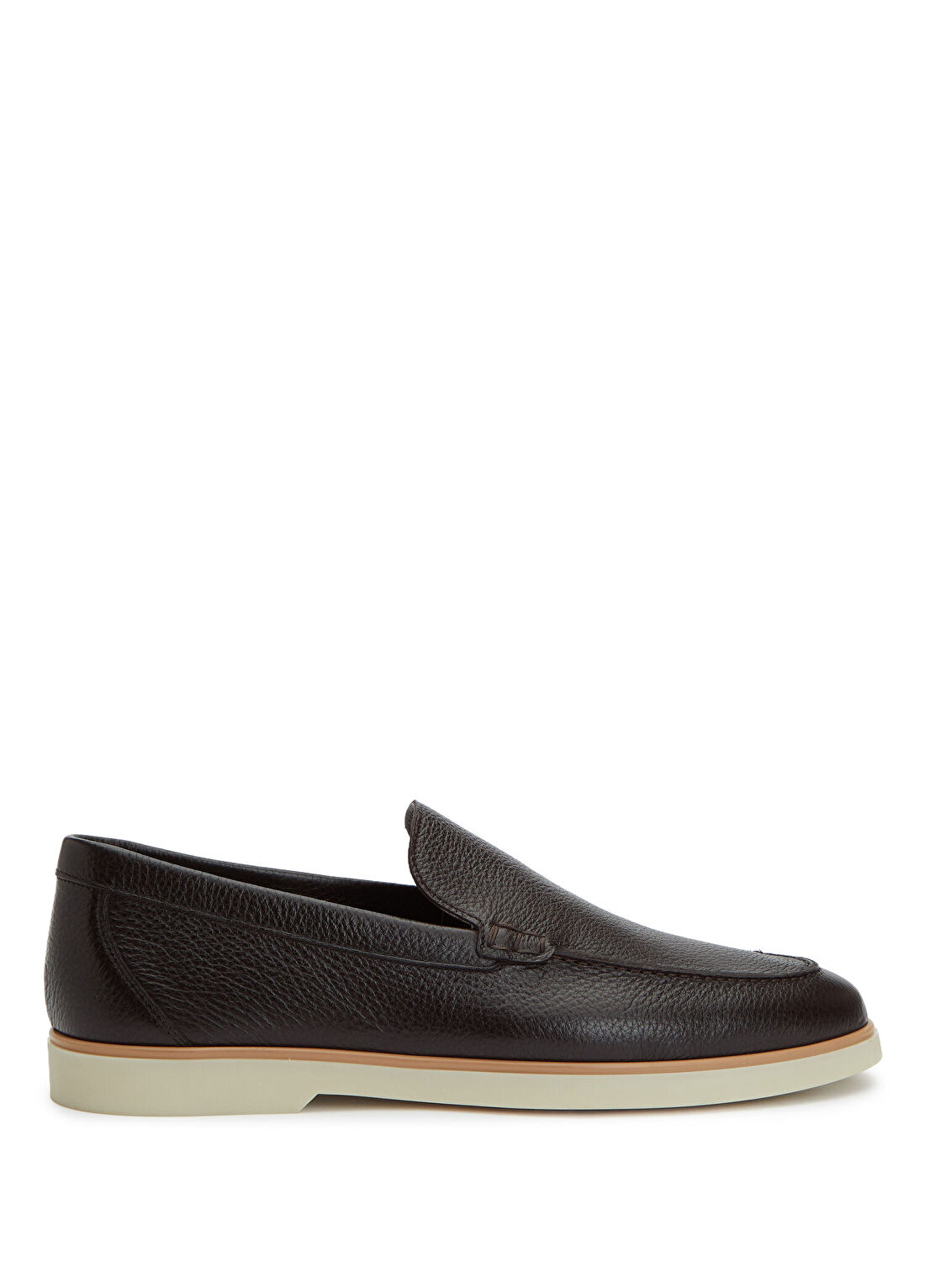 Magnanni Koyu Kahverengi Erkek Deri Loafer