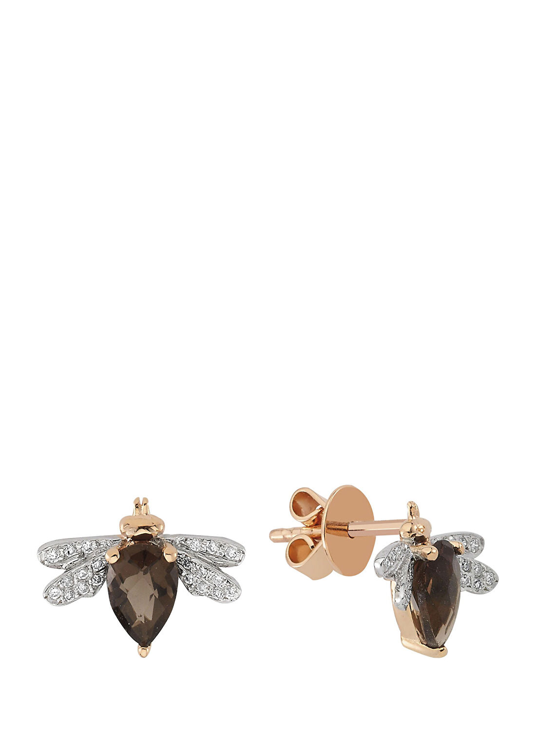 Bee Goddess Honey Kadın Altın Küpe