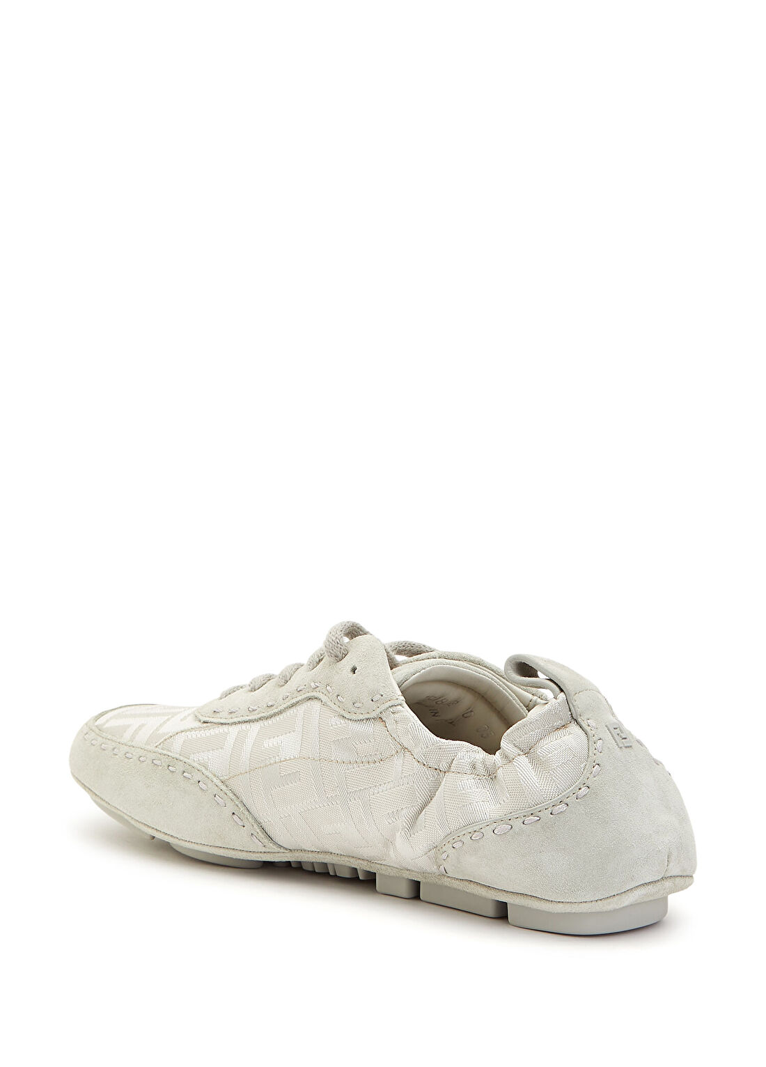 Fendi Fit Gri Erkek Deri Sneaker görsel 3