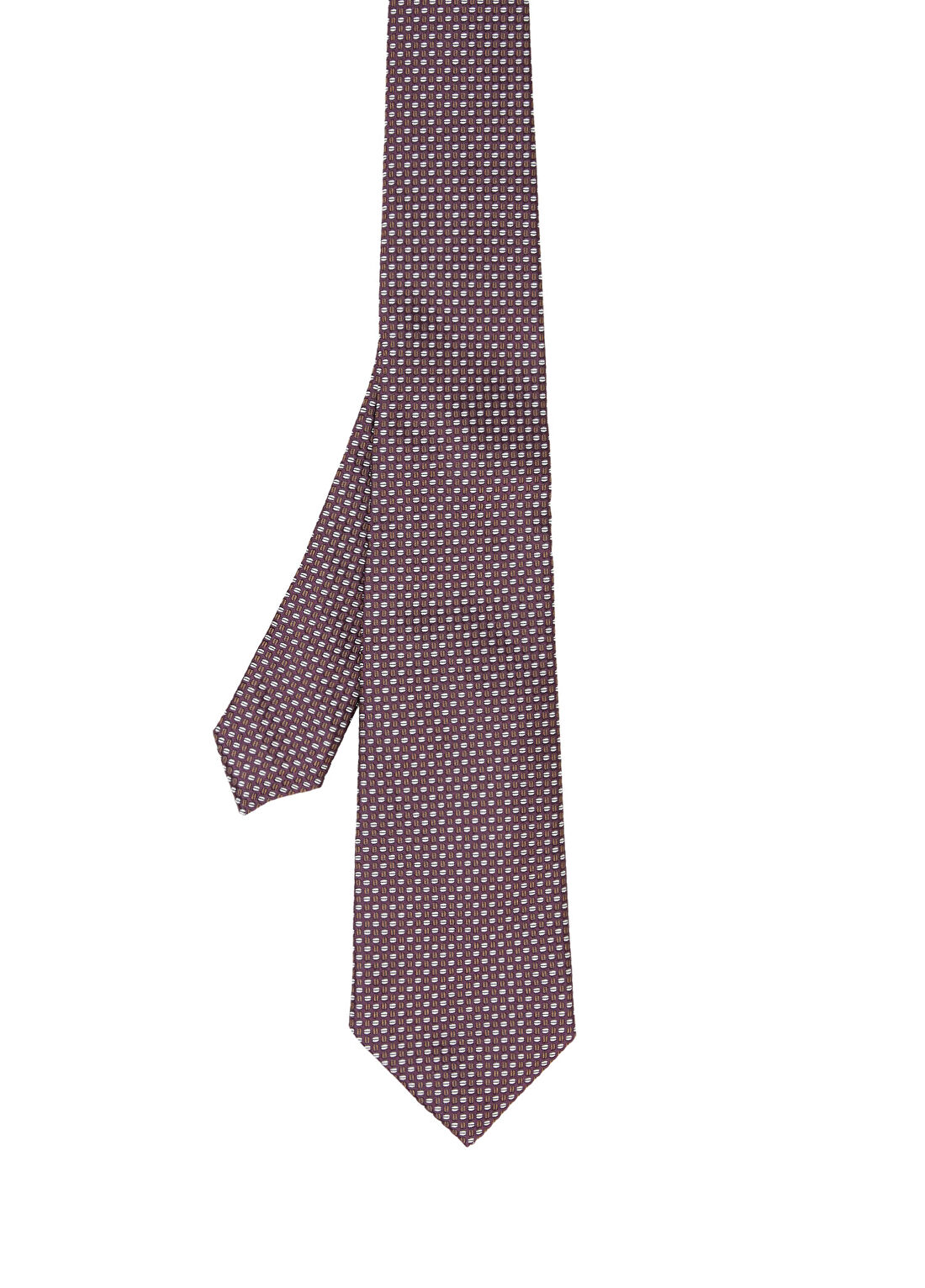 Beymen Collection Kahverengi İpek Kravat