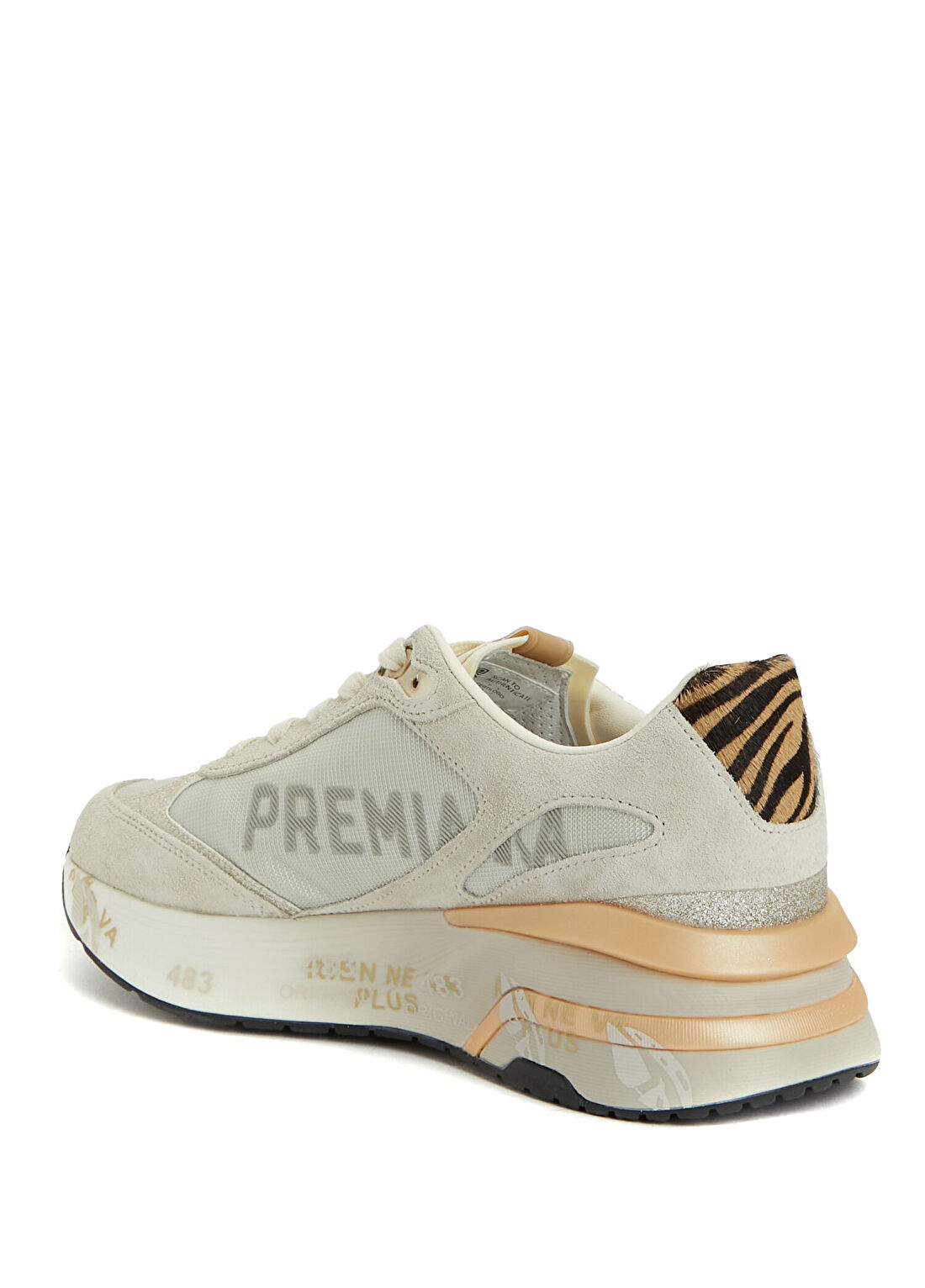 Premiata Moerund Ekru Kadın Sneaker görsel 3