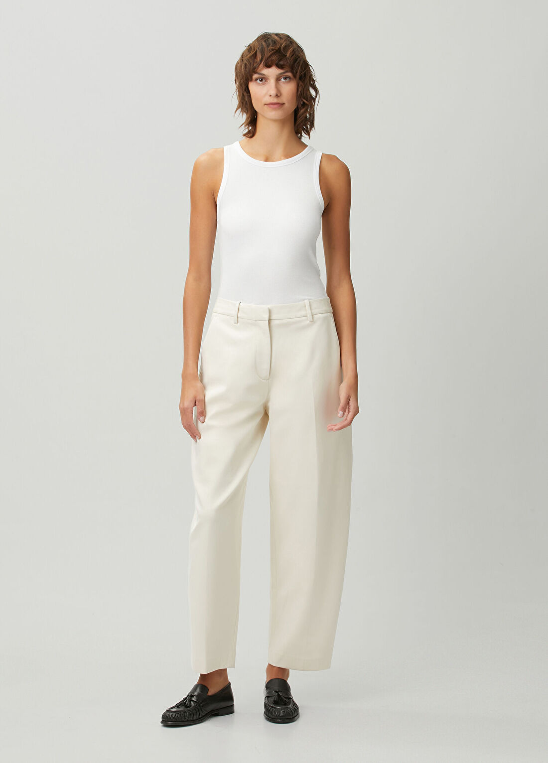 Rag&Bone Vicky Kırık Beyaz Ponte Pantolon