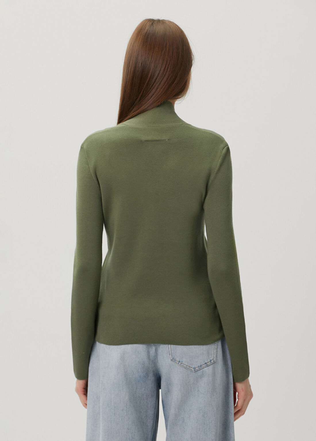 MM6 Maison Margiela Yeşil Cepli Triko görsel 4
