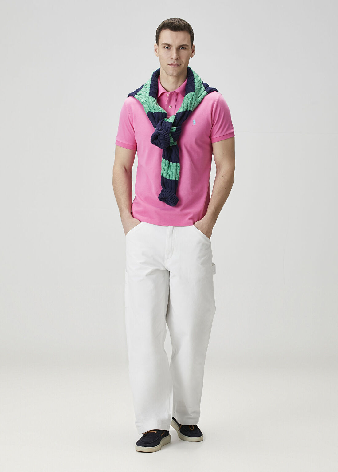 Polo Ralph Lauren Pembe Polo T-shirt görsel 2