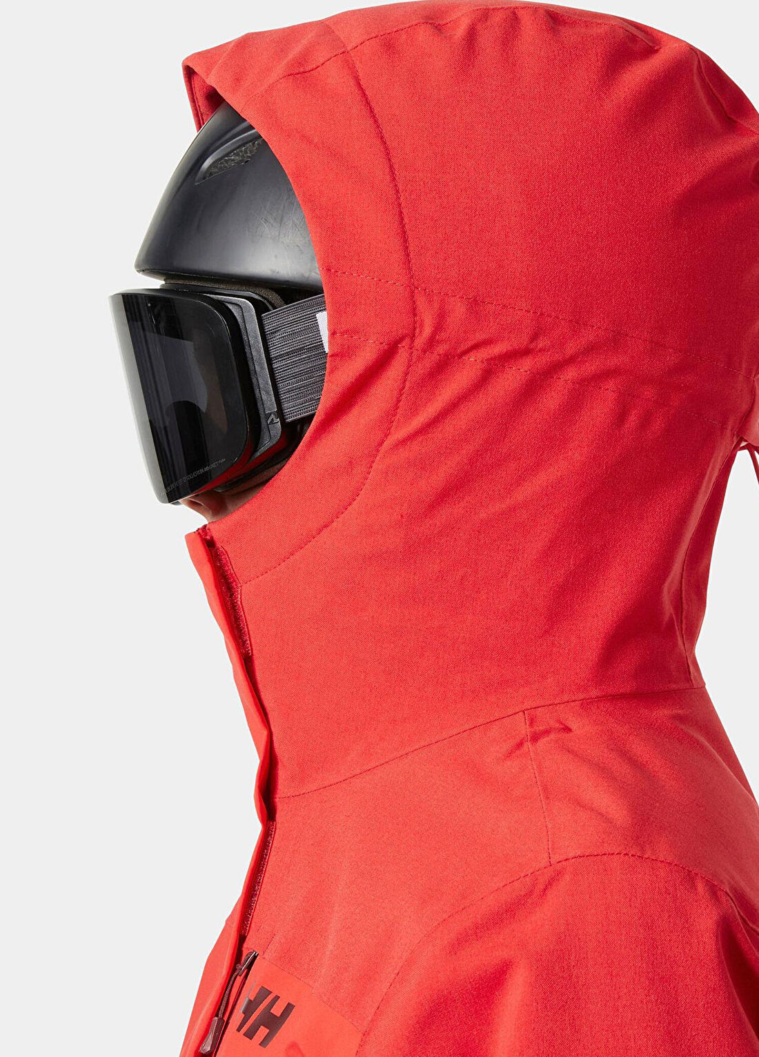 Helly Hansen W Snowplay Alert Red Kapüşonlu Kadın Mont görsel 3