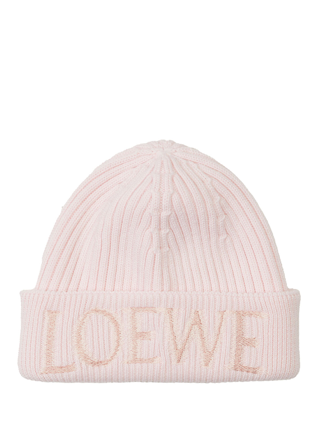 Loewe Pembe Logolu Kadın Yün Bere
