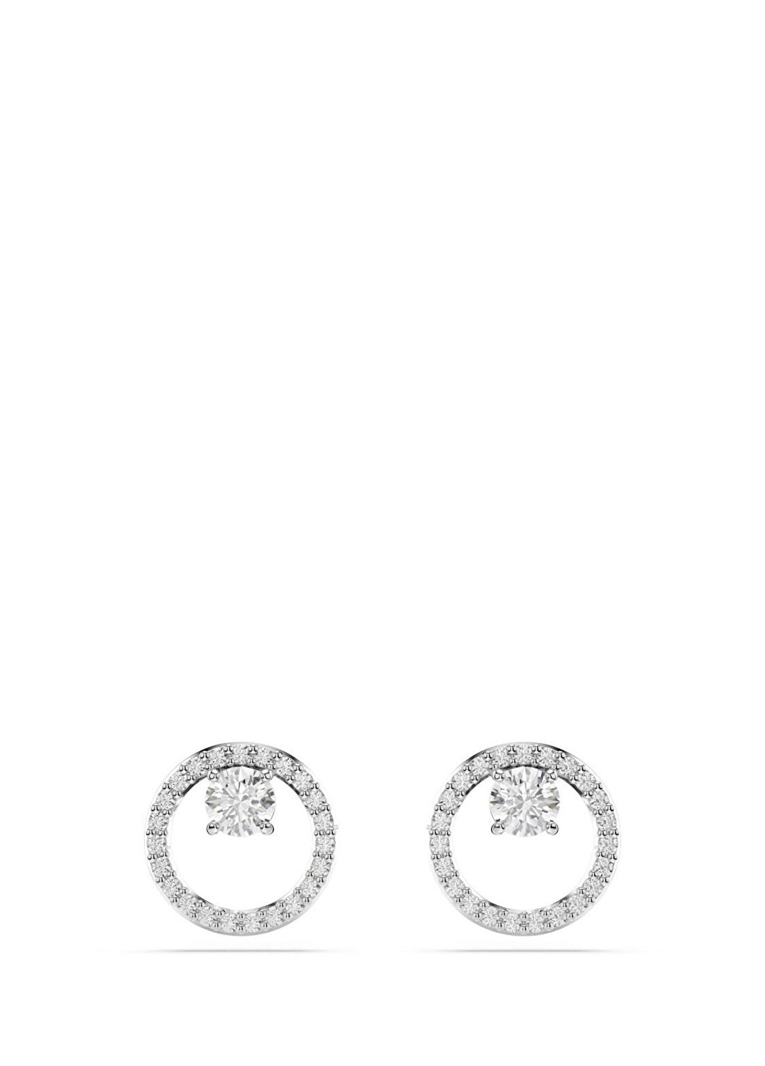 Swarovski Constella Pe Stud Cz Whıte Rhs Kadın Küpe