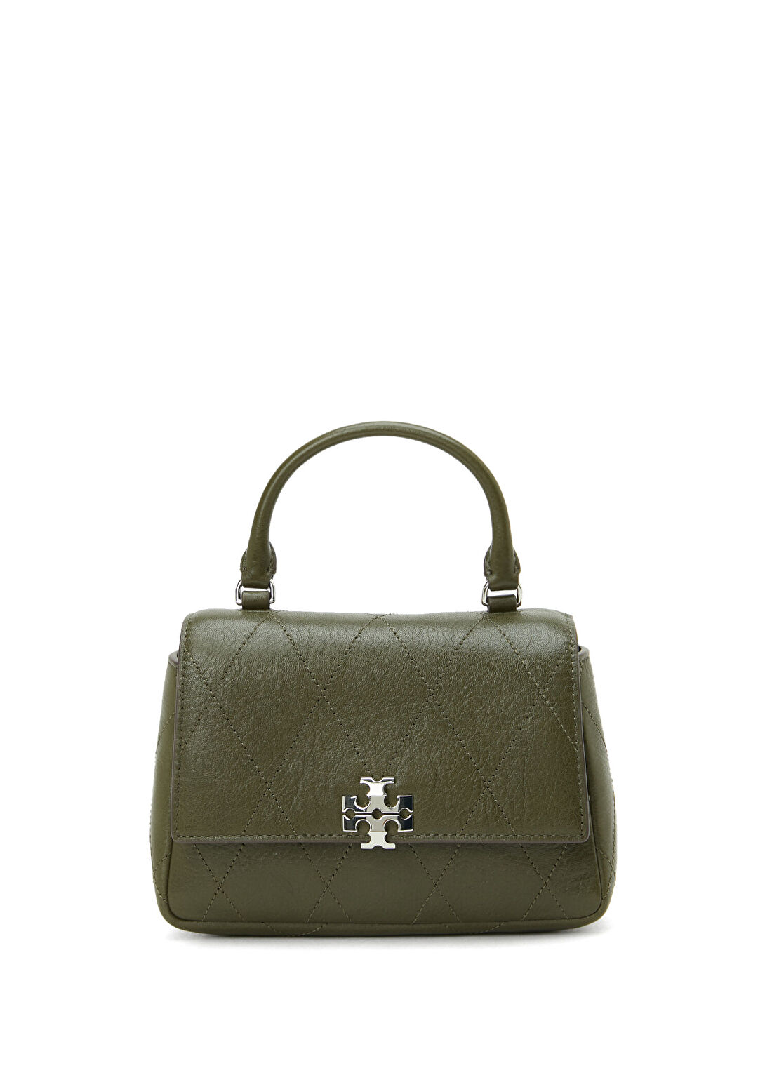 Tory Burch Charlie Mini Haki Kadın Süet Omuz Çantası