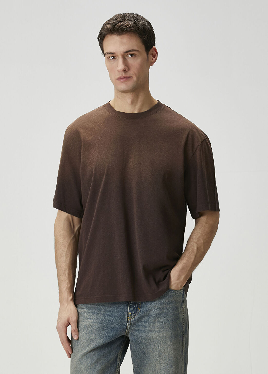 Axel Arigato Koyu Kahverengi T-shirt
