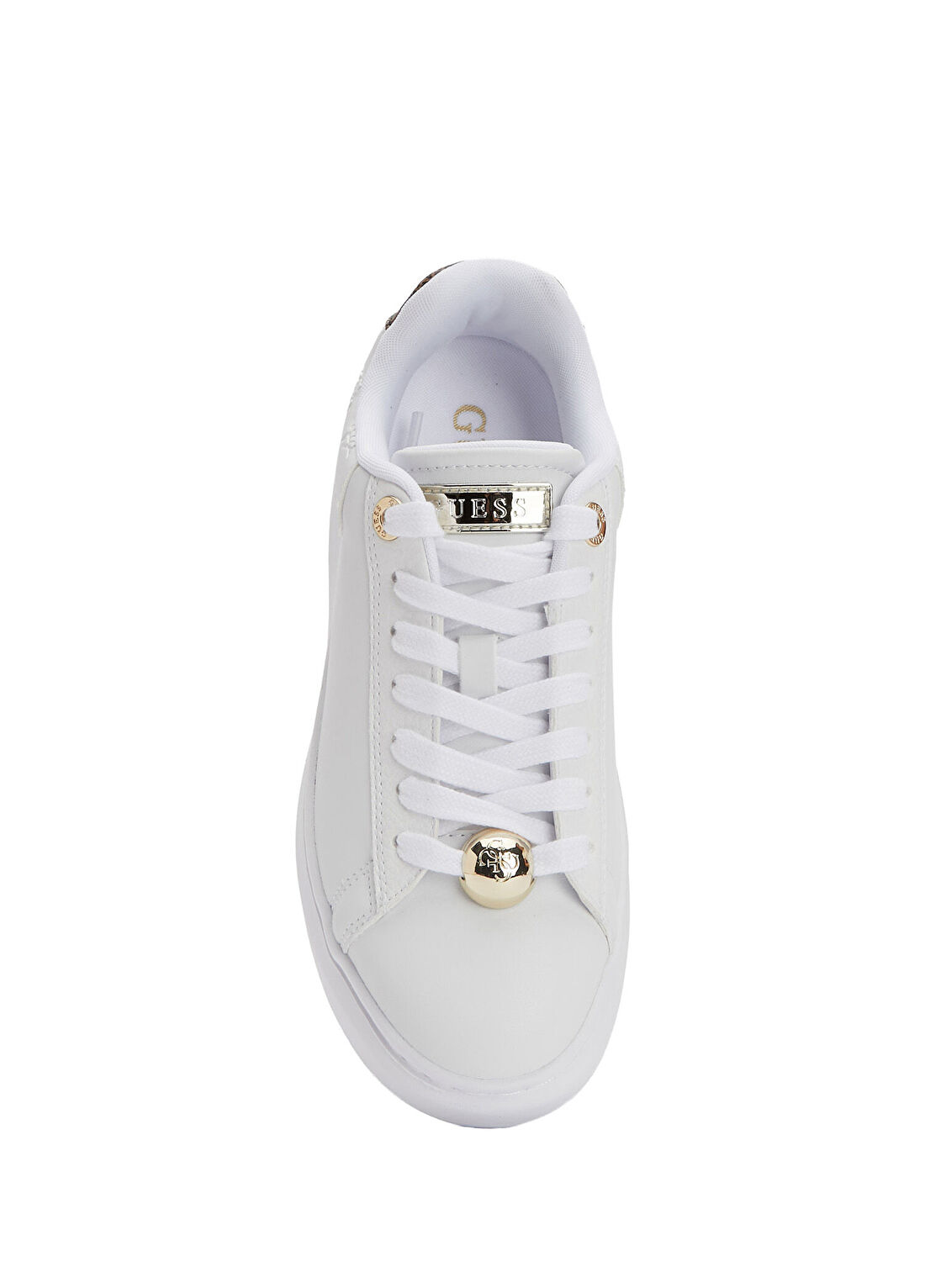 Guess Fireup Beyaz Kadın Deri Sneaker görsel 4