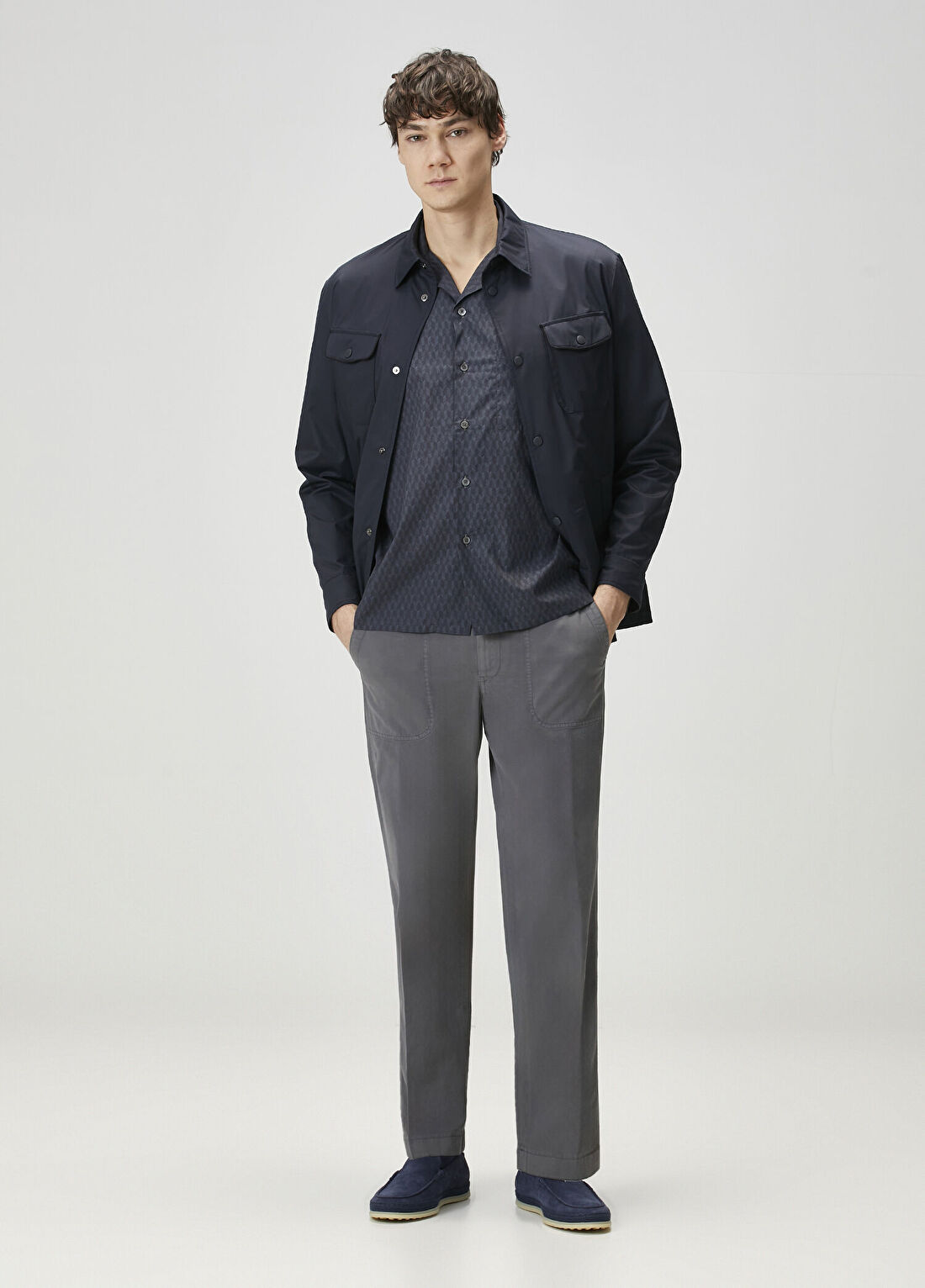 Canali Gri Pantolon