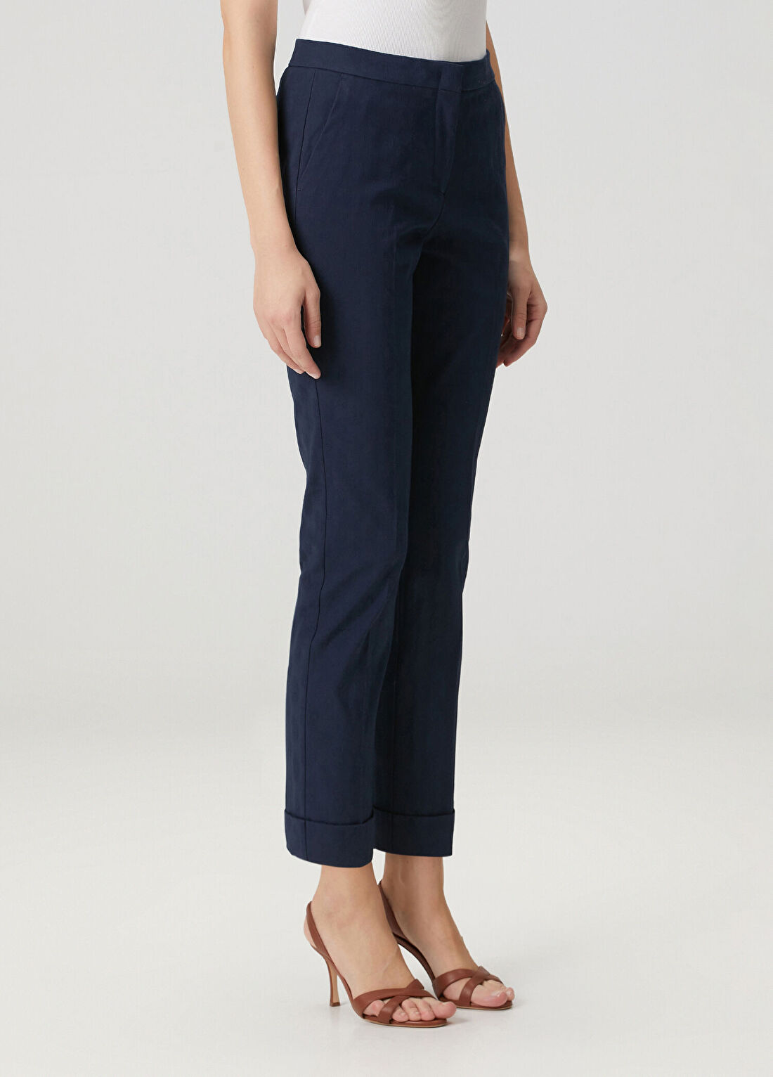 Etro Lacivert Desenli Pantolon görsel 3
