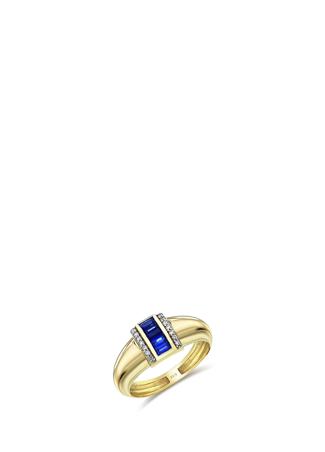 Reis Kuyumculuk Navy Ring 14 Ayar Pembe Altın Kadın Yüzük