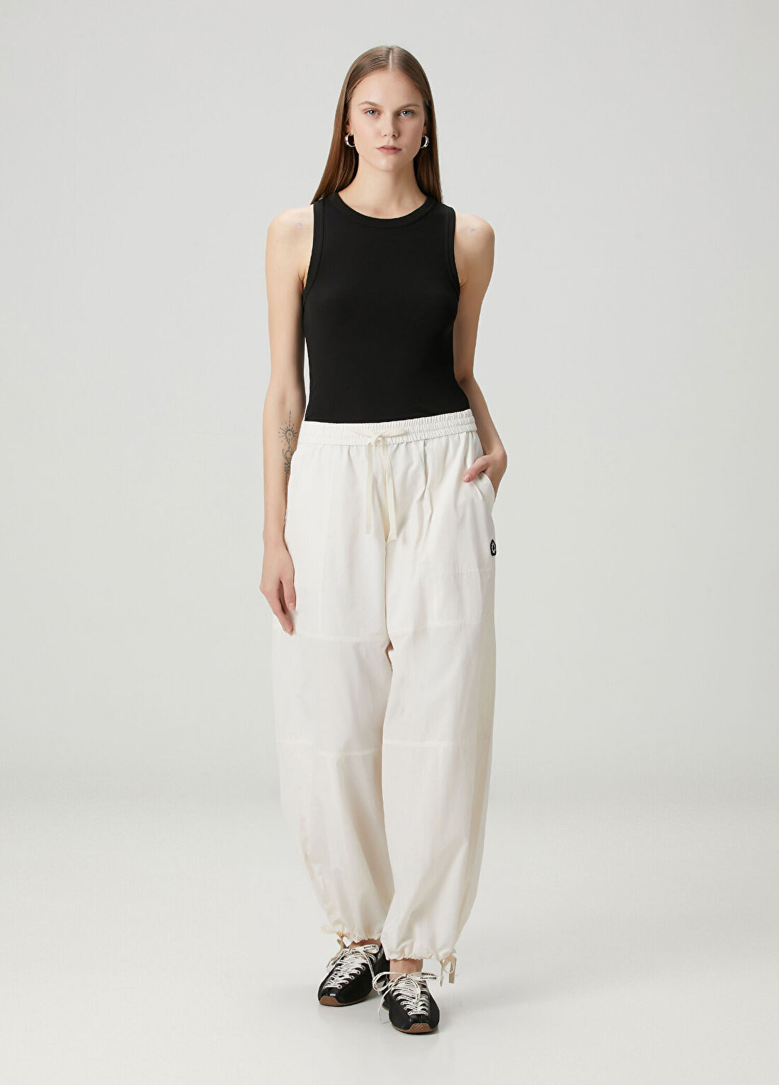 Kenzo Boke 2 0 Ekru Kargo Pantolon
