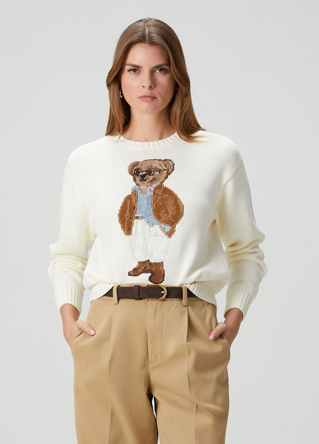 Polo Ralph Lauren Krem Triko