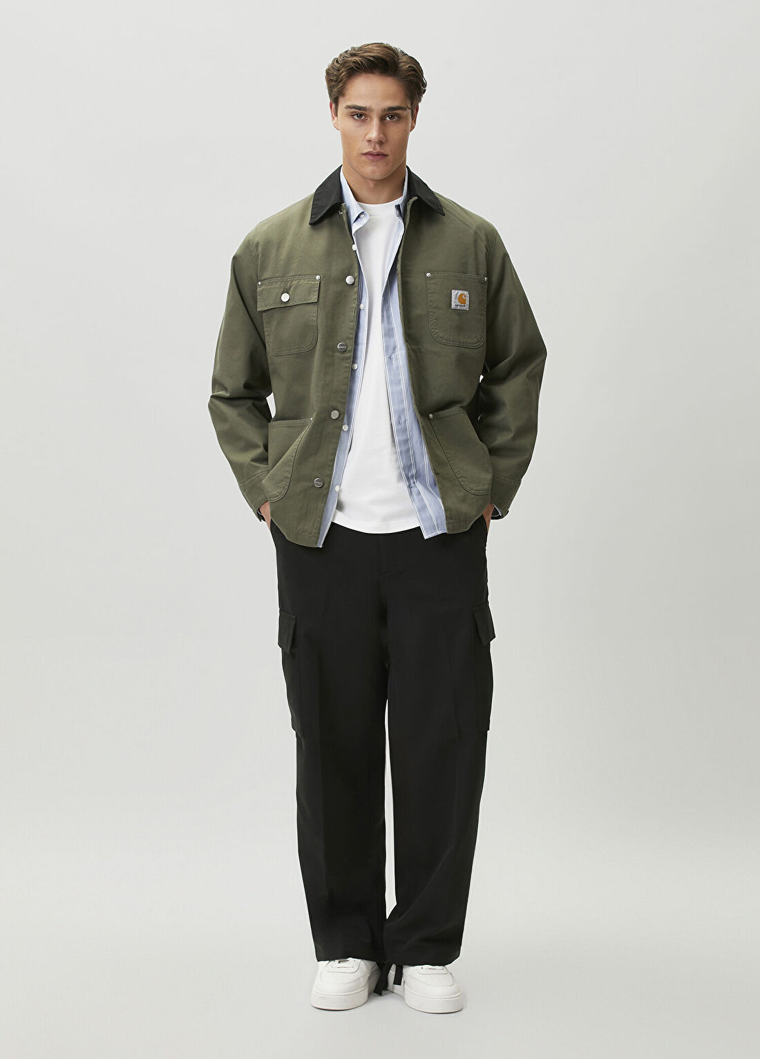 Carhartt WIP Kade Siyah Kargo Pantolon