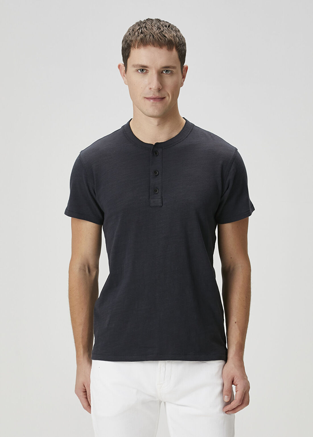 Rag&Bone Henley Lacivert T-shirt
