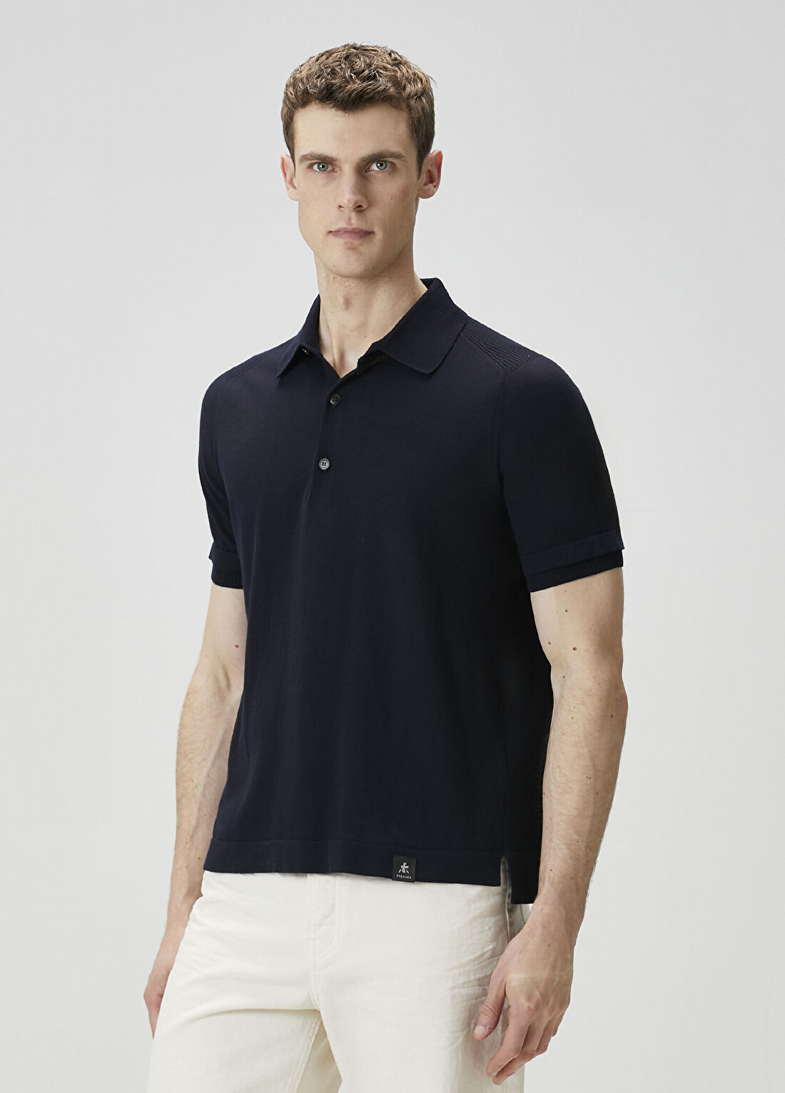 Premiata Lacivert Polo Triko görsel 3