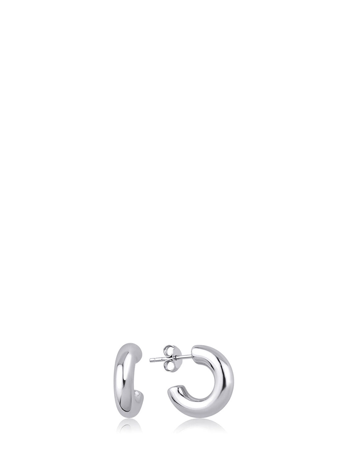 Bendis Design Mini Curve 925 Ayar Gümüş Kadın Küpe