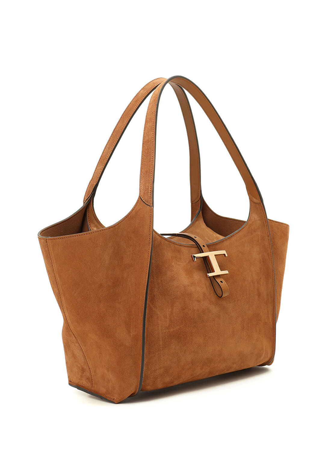 Tod's Camel Kadın Süet Alışveriş Çantası görsel 3