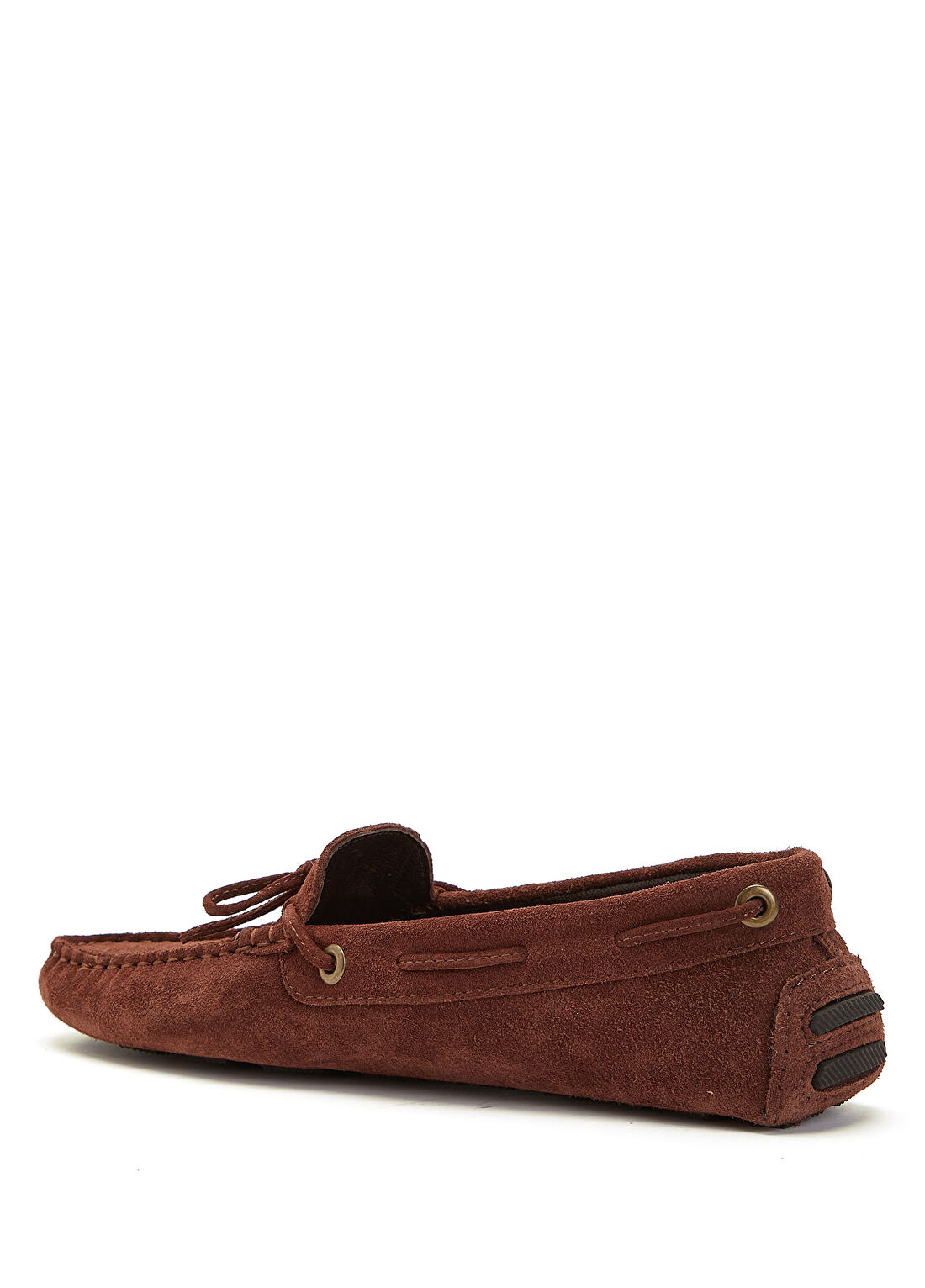 Beymen Club Bordo Bağcıklı Kadın Süet Sneaker görsel 3