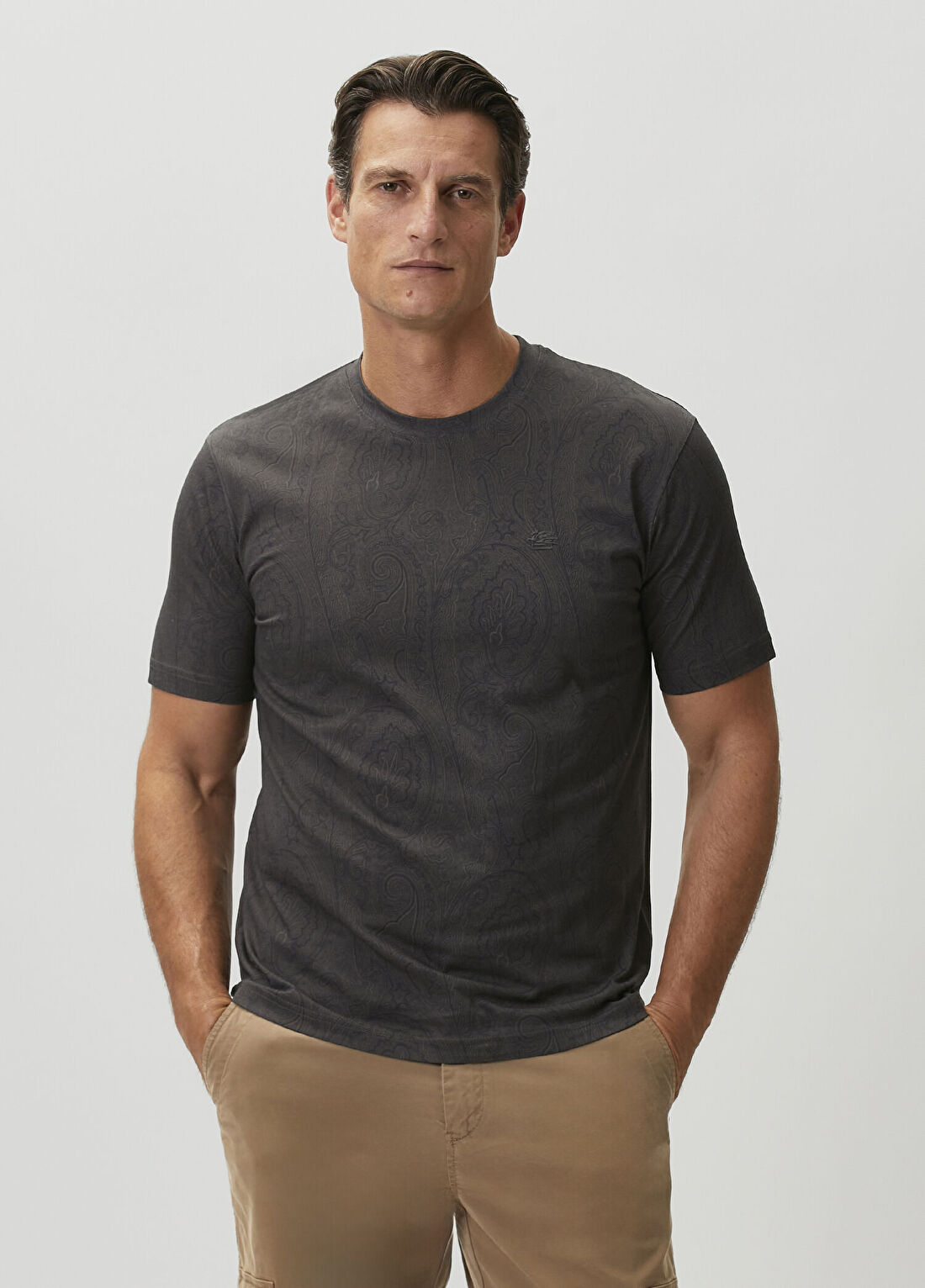 Etro Siyah Desenli T-shirt