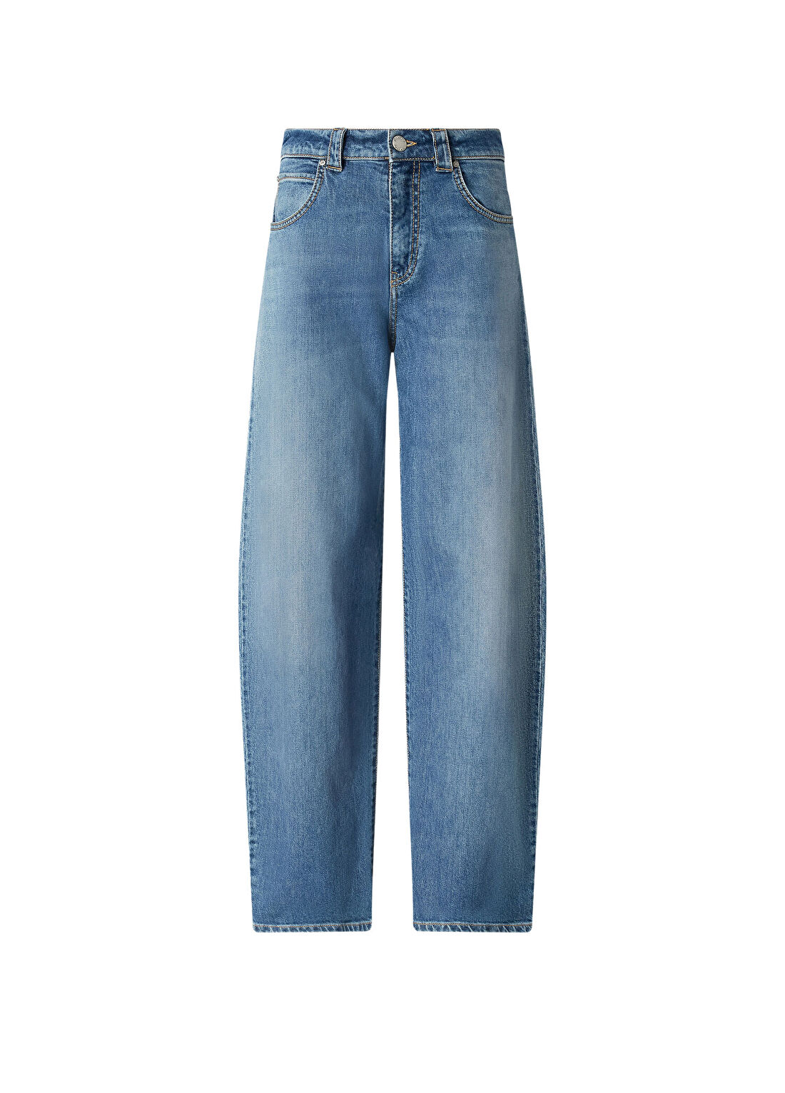 Pinko Eloise Egg Mavi Kadın Jean Pantolon