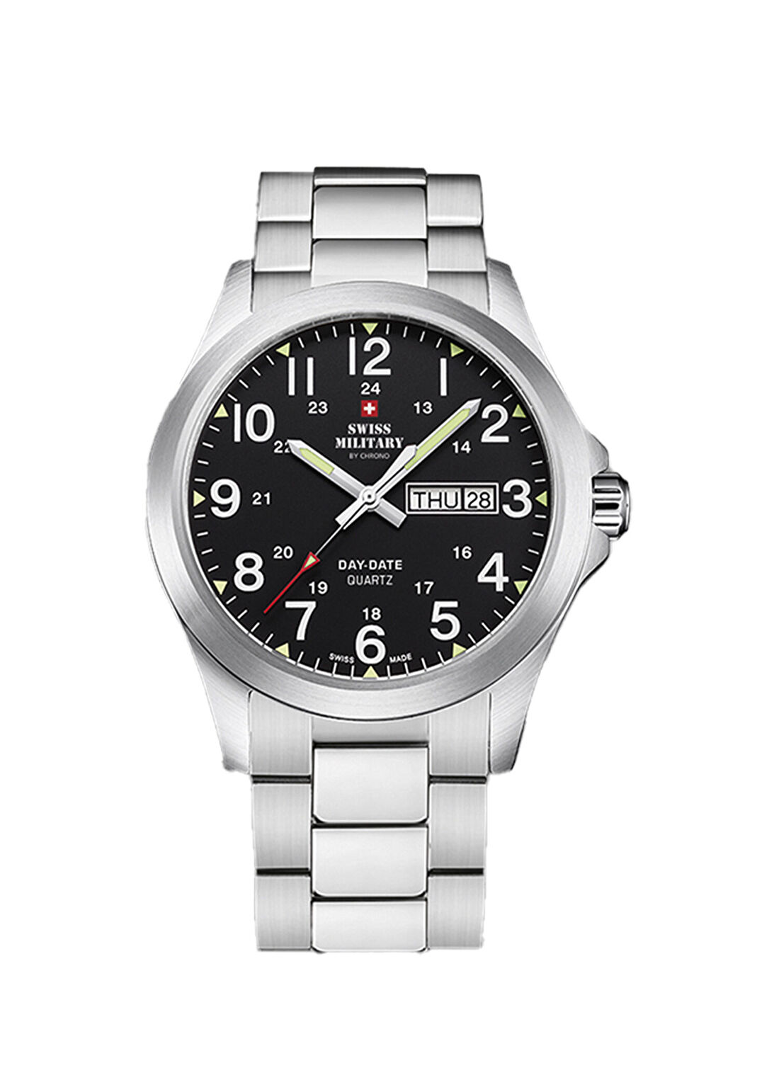 Swiss Military By Chrono SMP36040.25 Gümüş Çelik Erkek Kol Saati