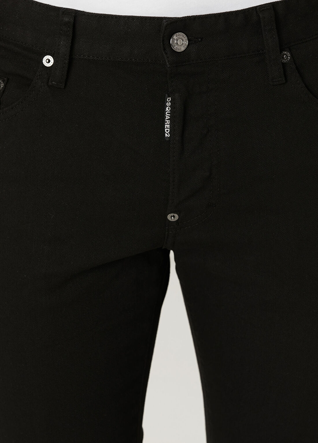 Dsquared2 Skater Siyah Jean Pantolon görsel 4