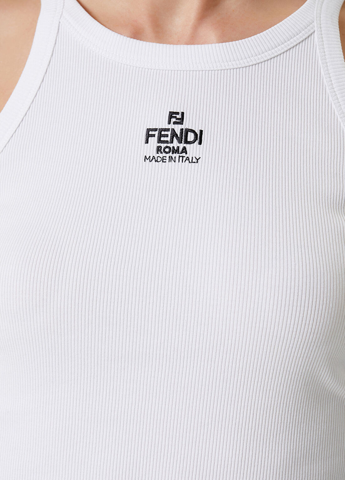 Fendi Beyaz Logolu Atlet görsel 4