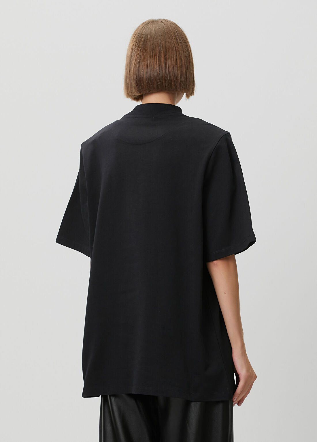 The Attico Siyah T-shirt görsel 4