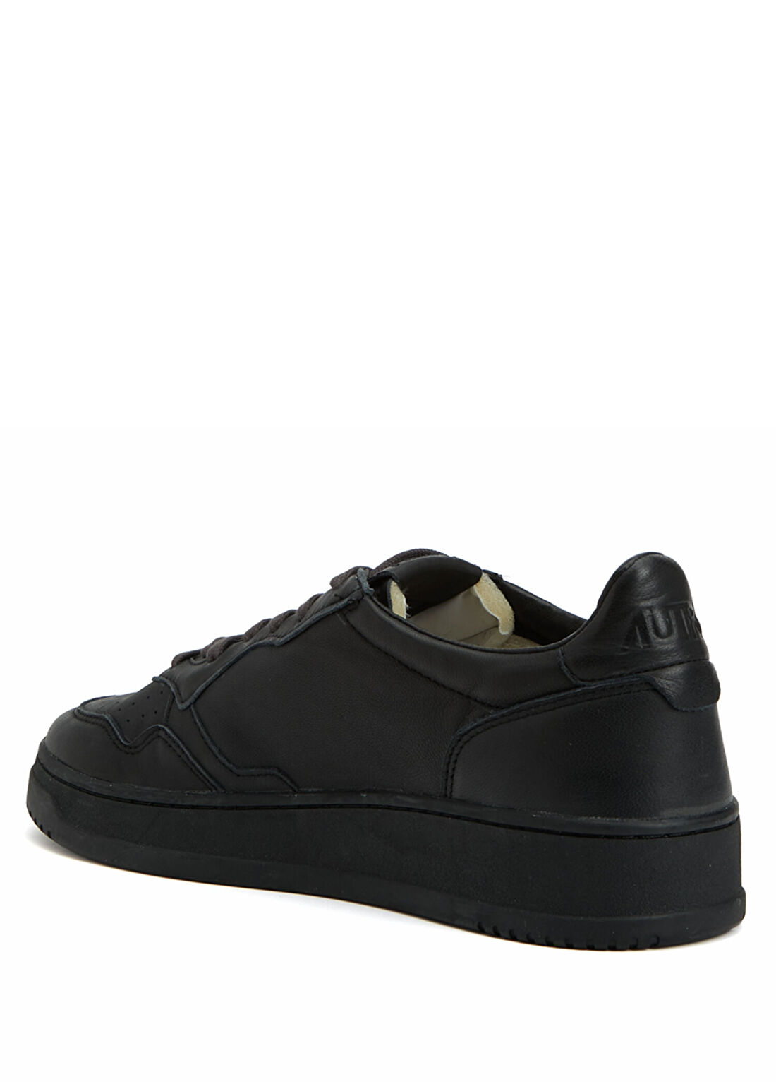 Autry Medalist Siyah Erkek Deri Sneaker görsel 3