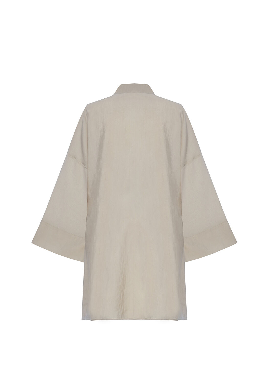 Selin Küçüksöz The Elegant Krem Rengi Kadın Kısa Kimono görsel 2