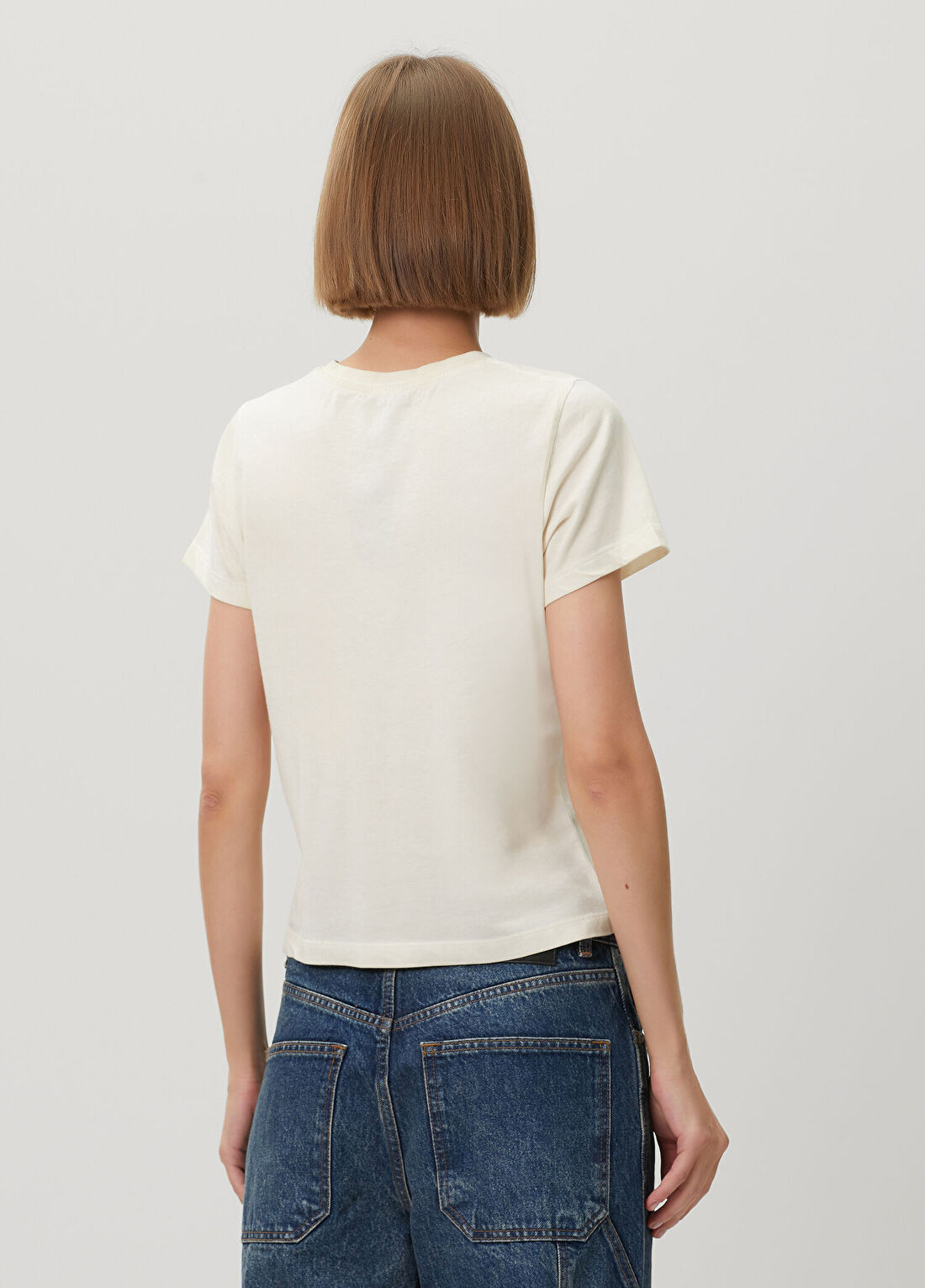 Marc Jacobs Sun Poster Beyaz T-shirt görsel 4