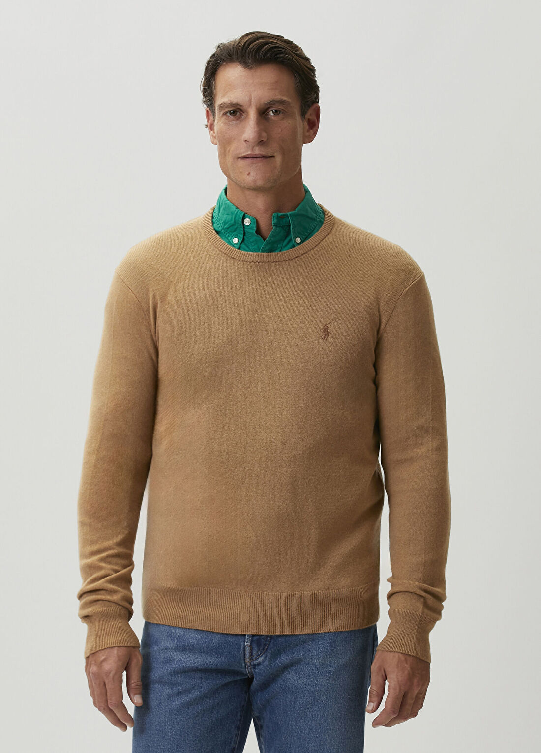 Polo Ralph Lauren Camel Yün Kazak